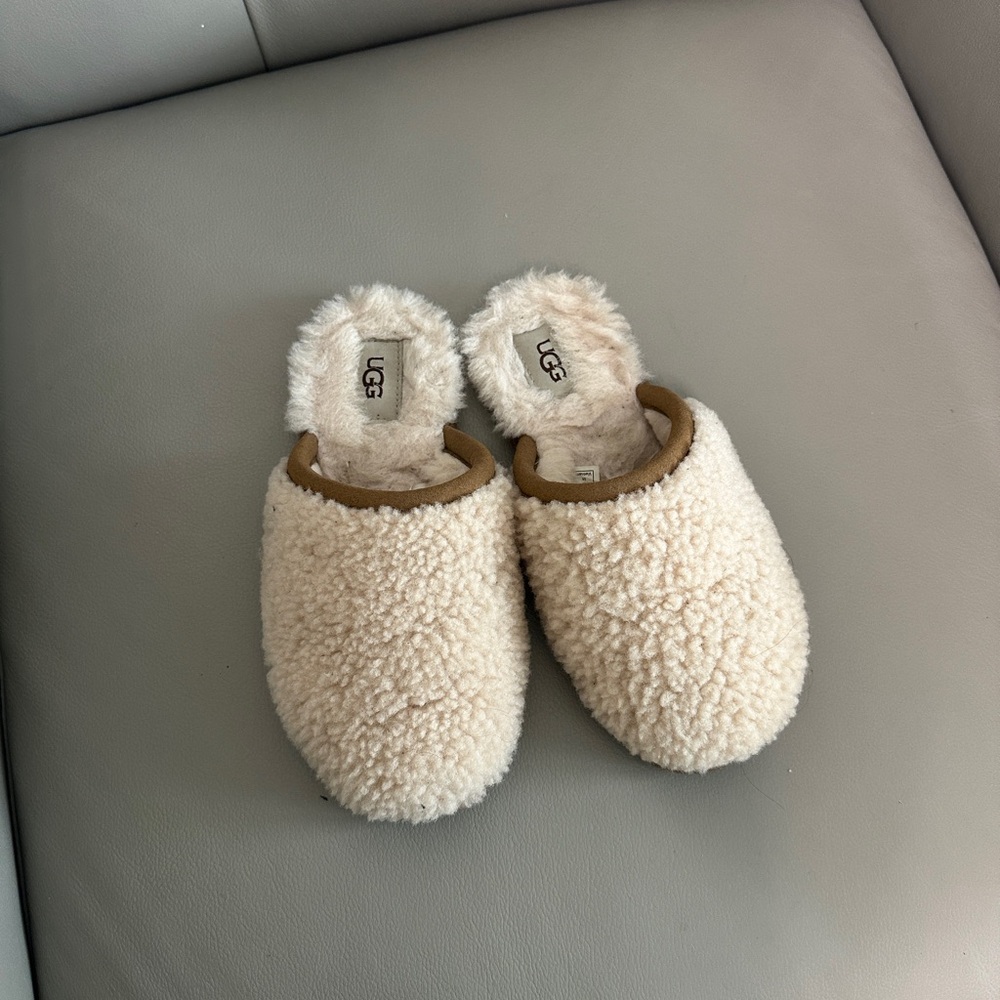 UGG Cream Slippers